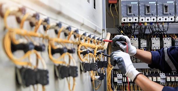 Professional Electrician technician working in Vander, NC